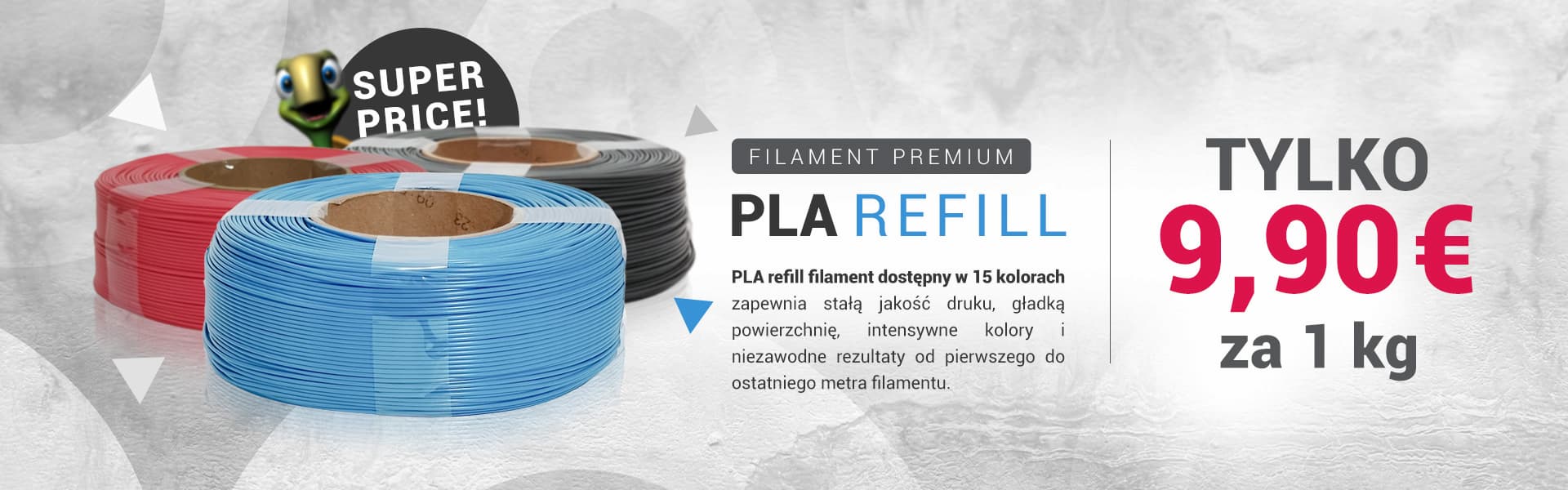 Refill filamenty
